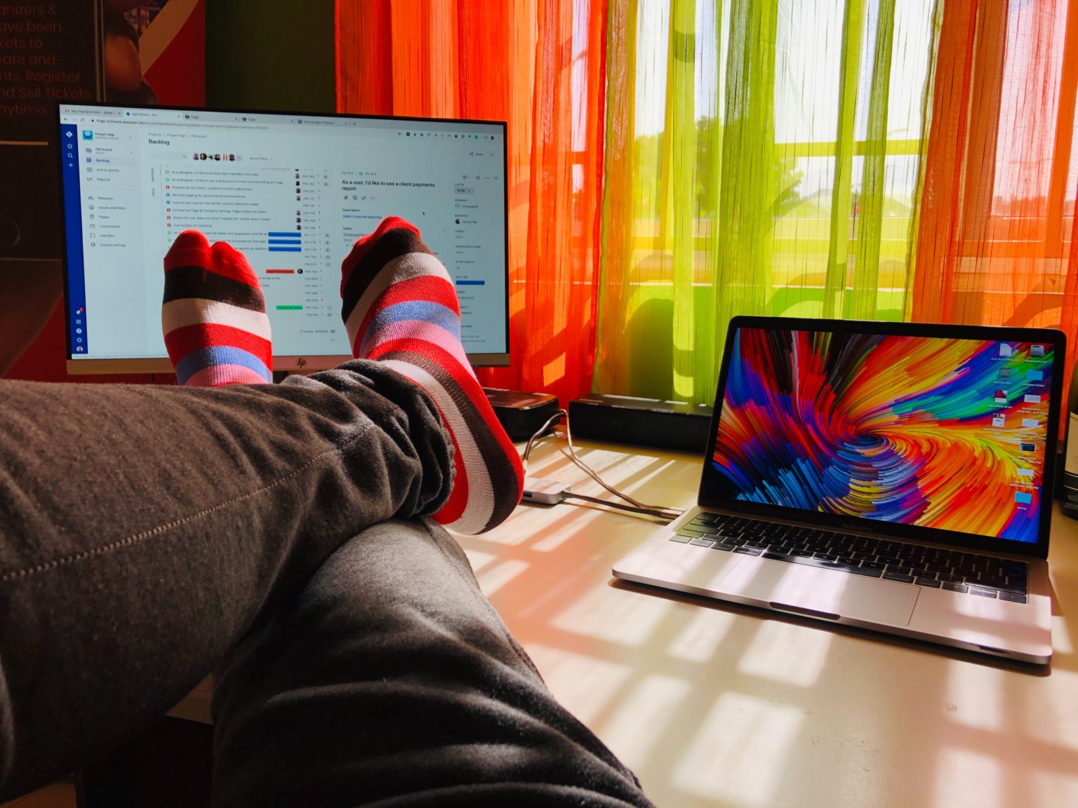 Working at home