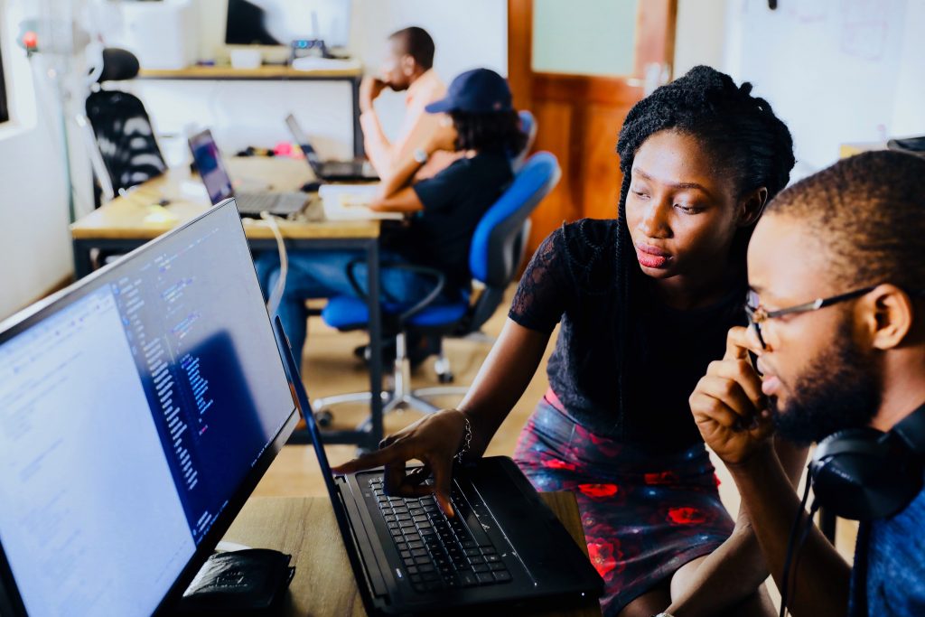 Collaborative coding session