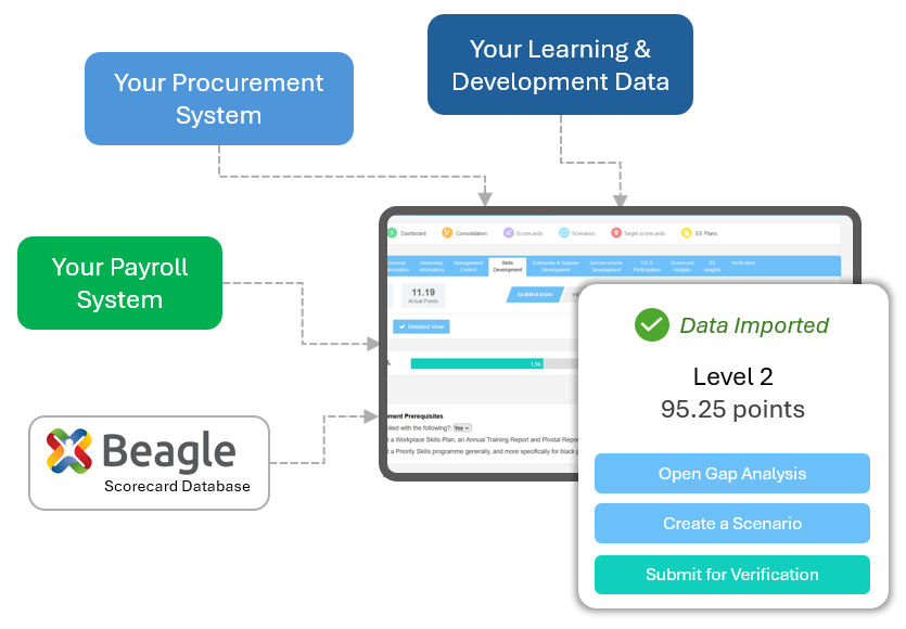 Integrated B-BBEE Software Example